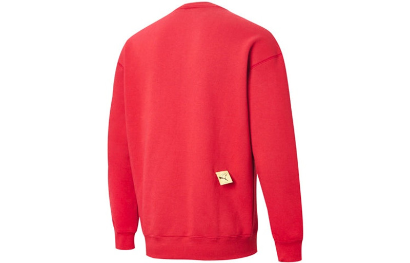 PUMA PUMA X Michael Lau Graphic Long Sleeve Crew Neck Sweaters 'Red' 530351-22 outlook