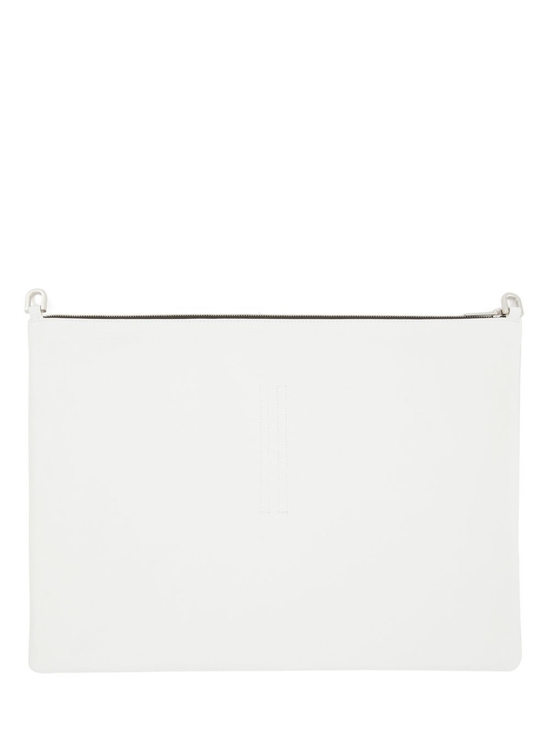 Off-White Lambskin Messenger Bag 3