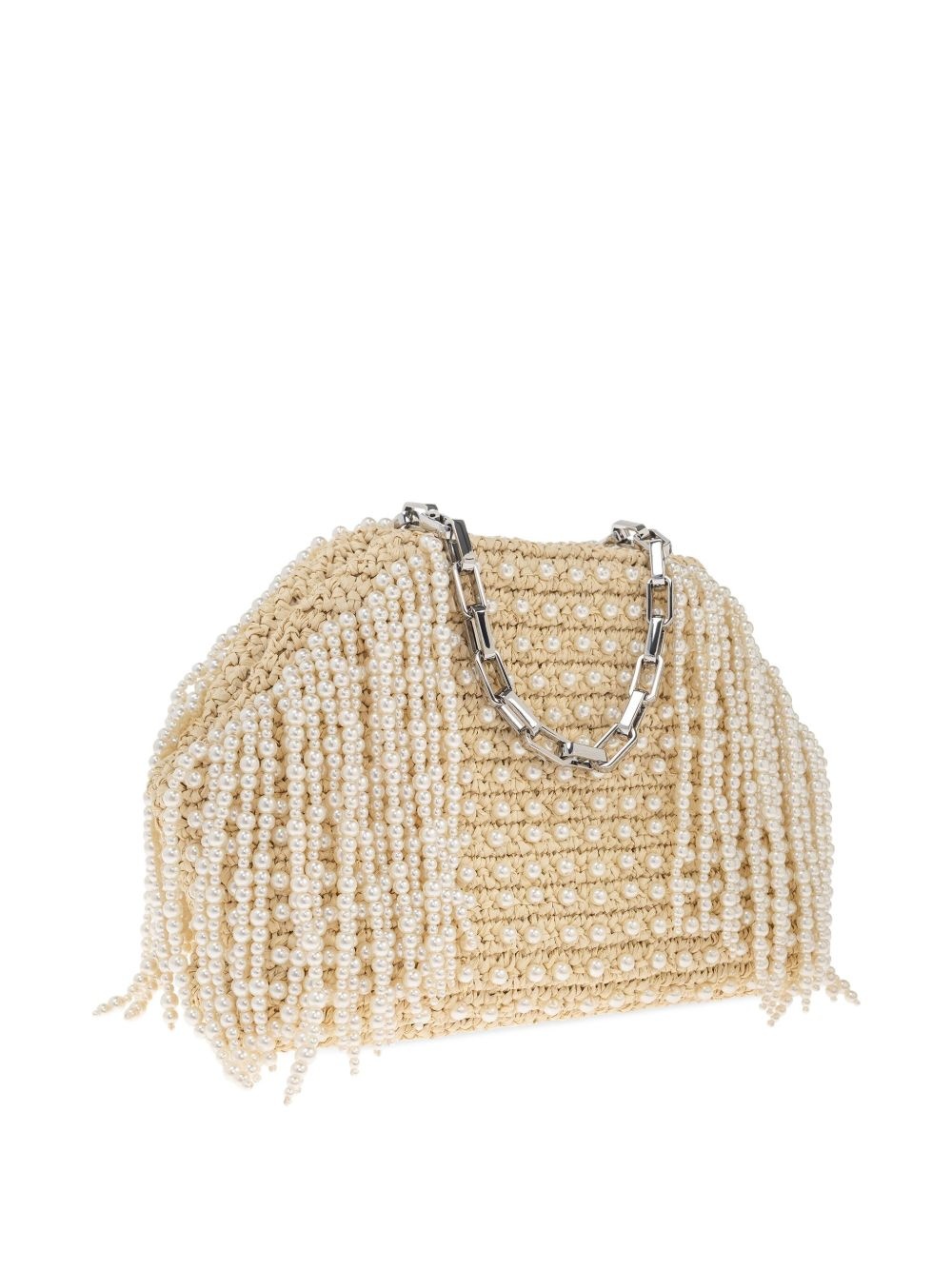 pearl-embellished tote bag - 4