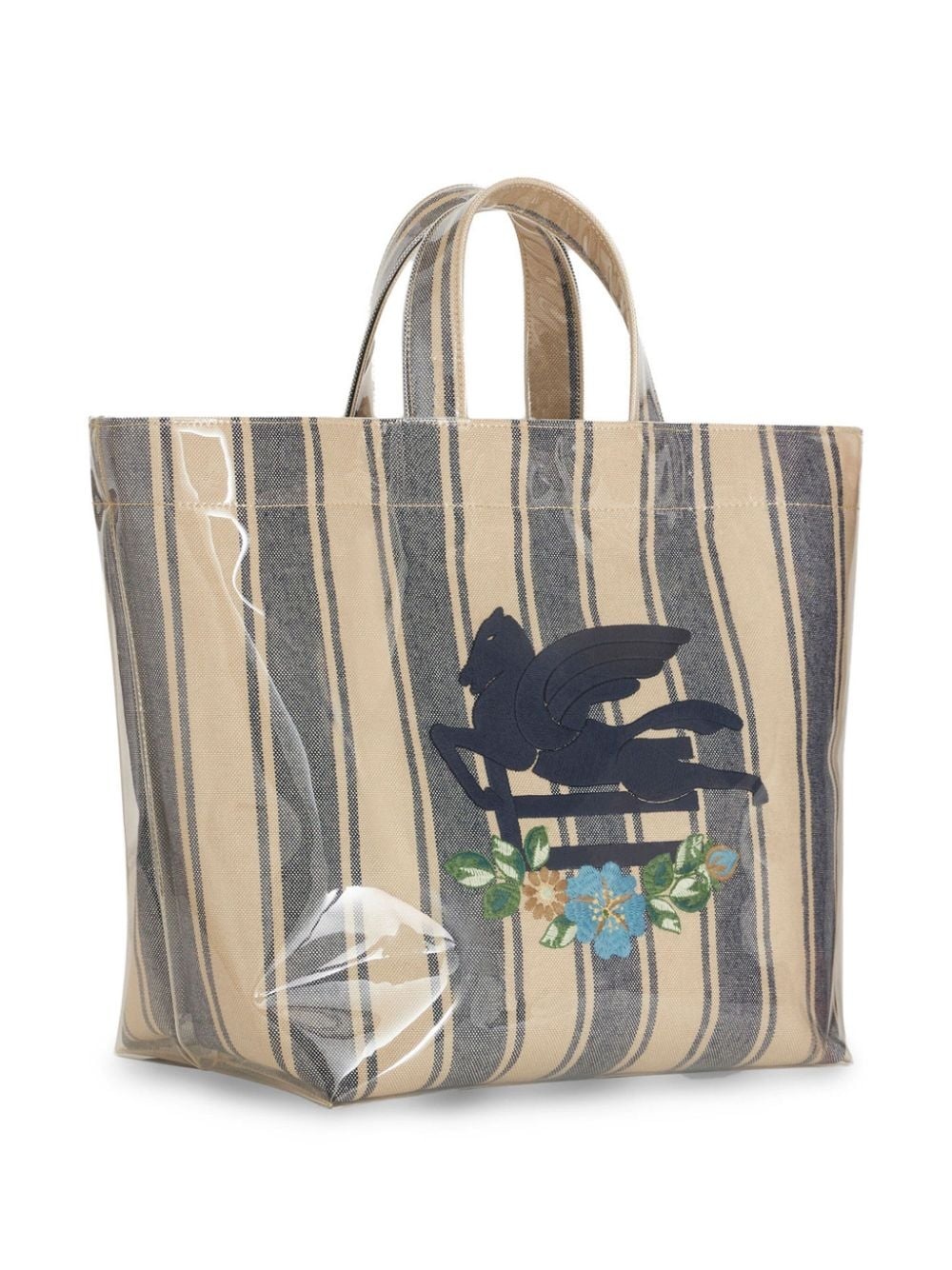 logo-appliquÃ© tote bag - 4