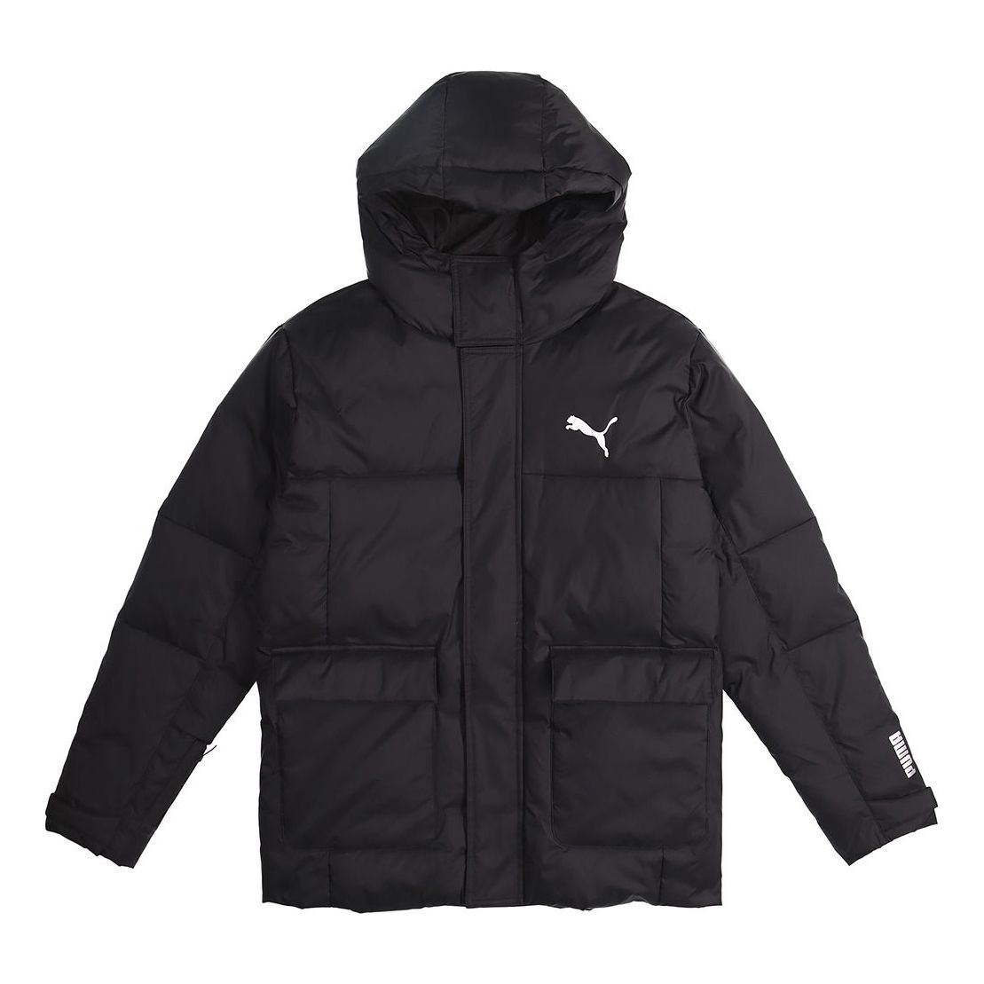 PUMA Protective Down Jacket 'Black White' 586604-01 - 1