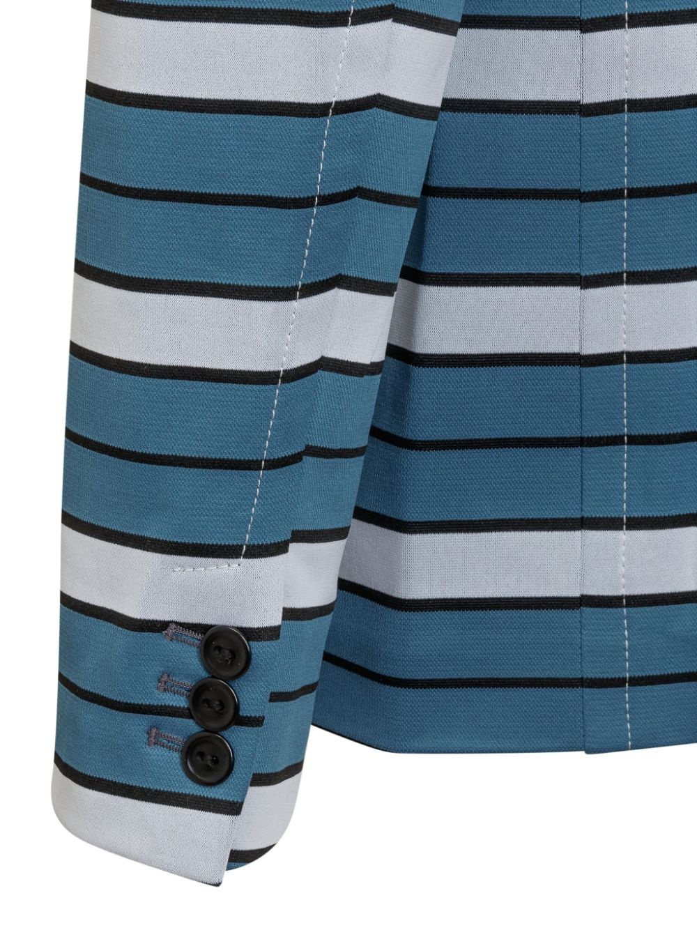 striped blazer - 3