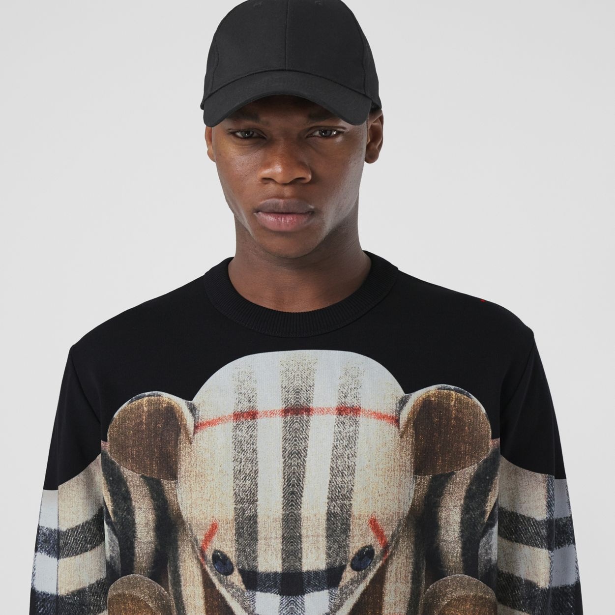 Thomas Bear Print Cotton Sweatshirt - 3