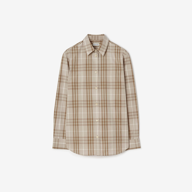 Classic Fit Check Cotton Shirt 1