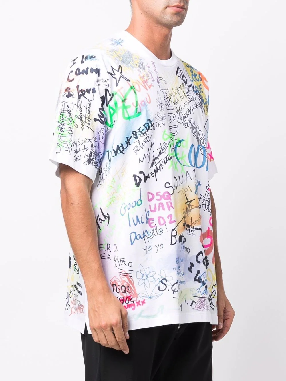 graphic-print cotton T-Shirt - 3