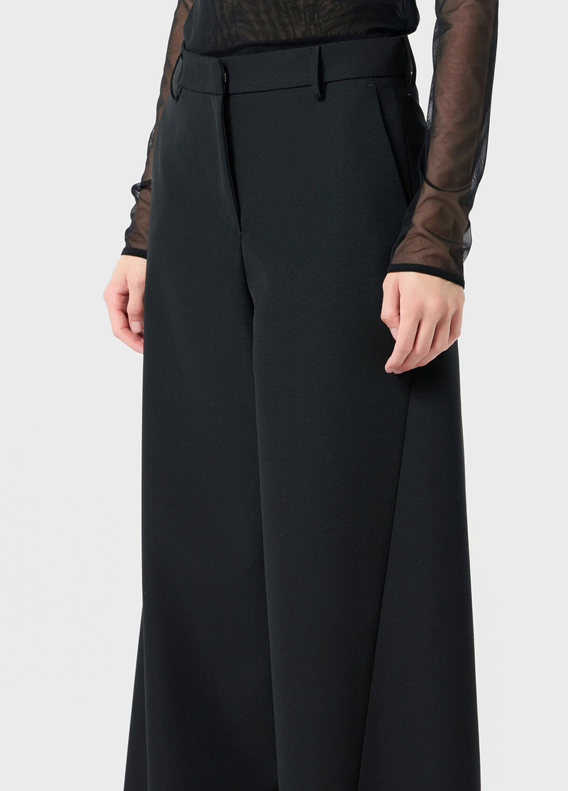 SUPERWIDE-LEG PANTS IN GRAIN DE POUDRE WOOL 4