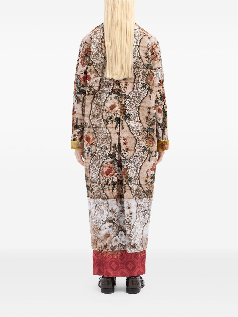 floral-patterned lapel coat 3