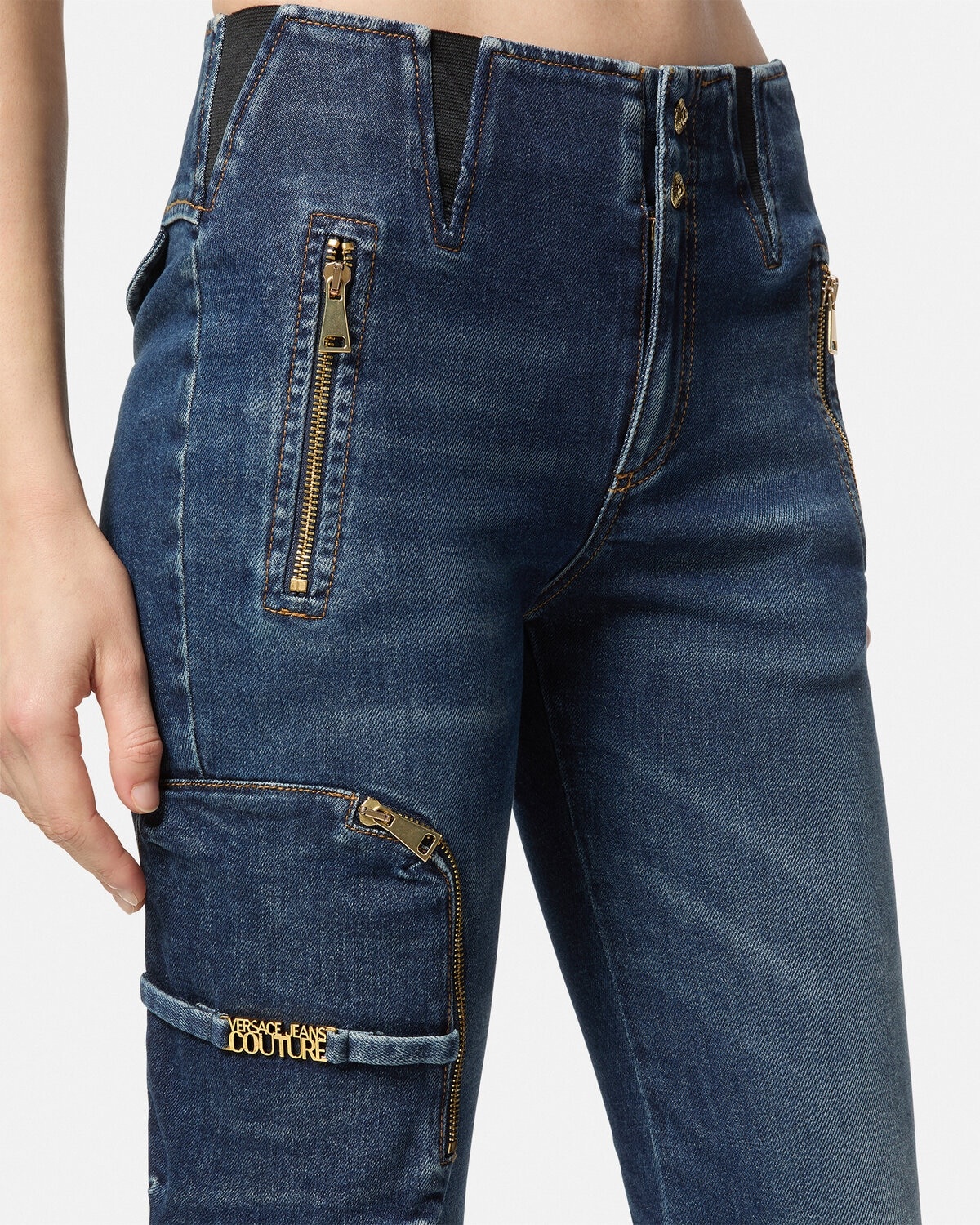Cargo Slim-Fit Jeans - 3