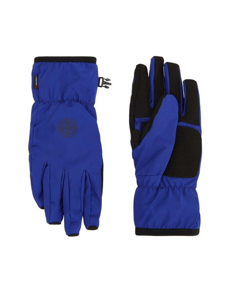 Stone Island 92429 GLOVES SOFT SHELL-R_e.dye® TECHNOLOGY IN RECYCLED POLYESTER WITH POLARTEC® LINING ULTRAMARINE  outlook