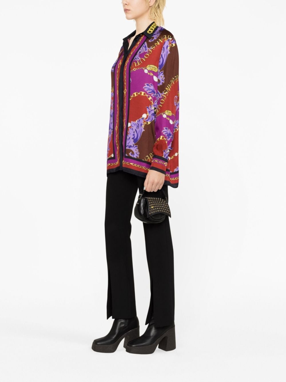 Chain Couture-print shirt - 4