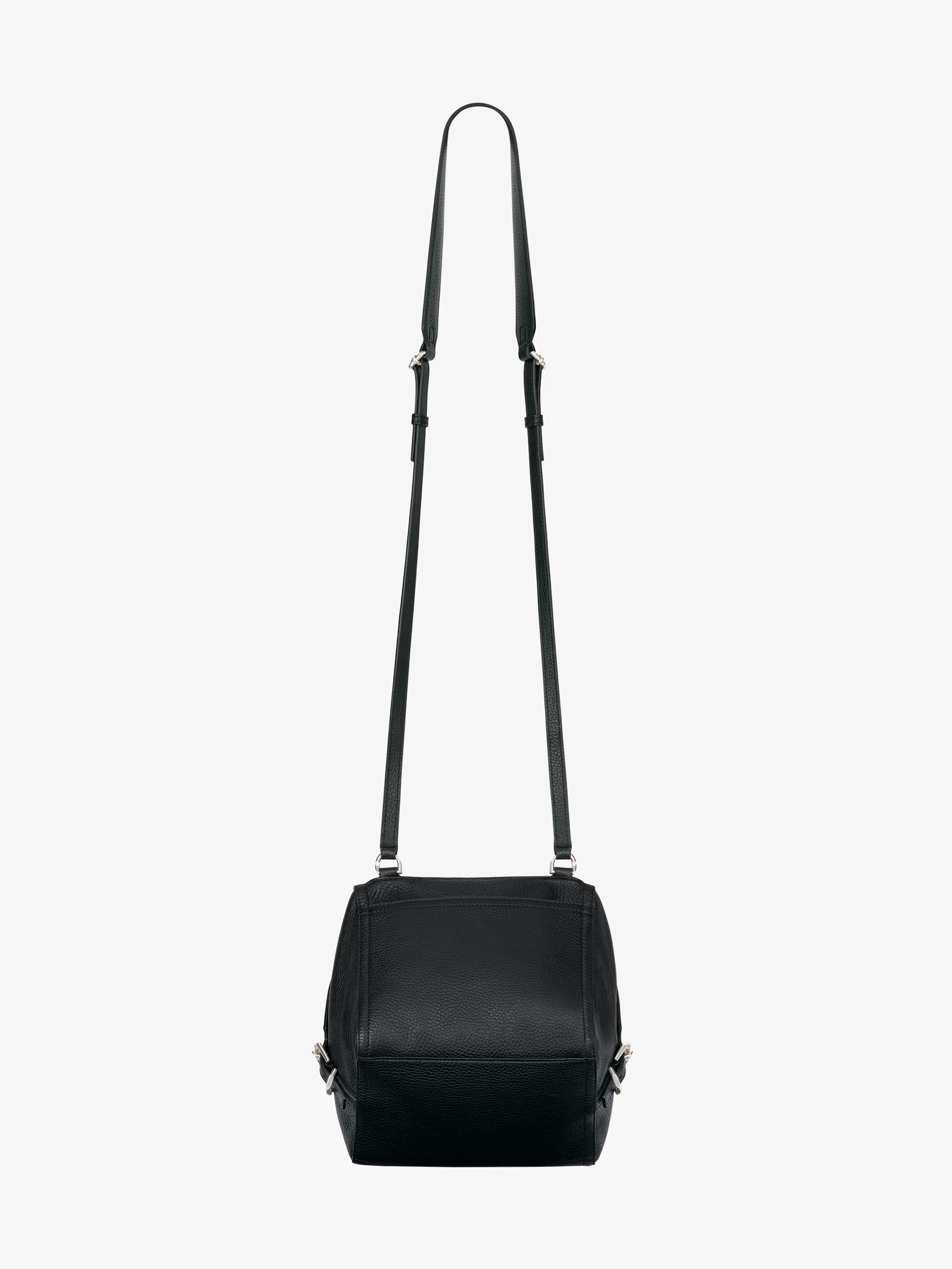 SMALL PANDORA BAG IN GRAINED LEATHER - 4