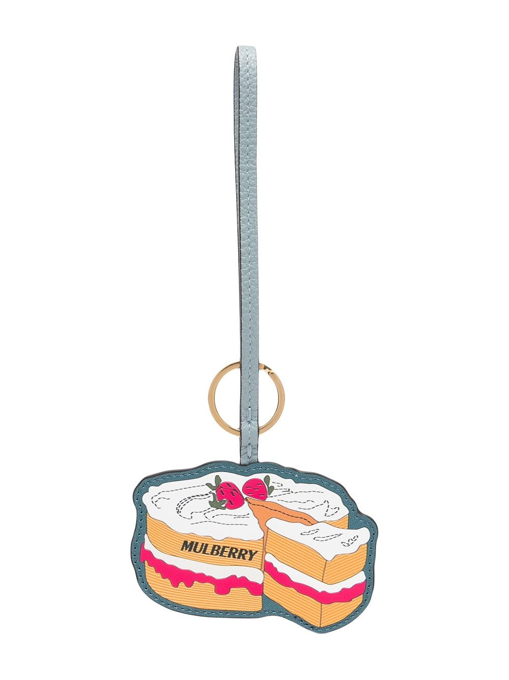 cake leather keyring - 1