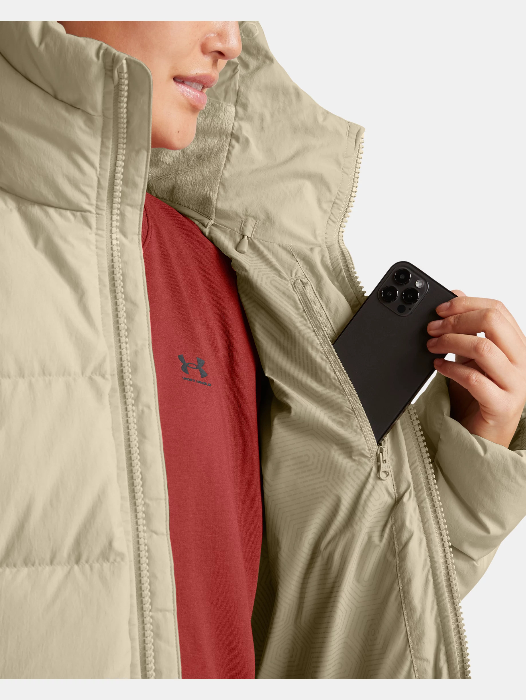 Women's ColdGear® Infrared Down Crinkle Jacket - 6