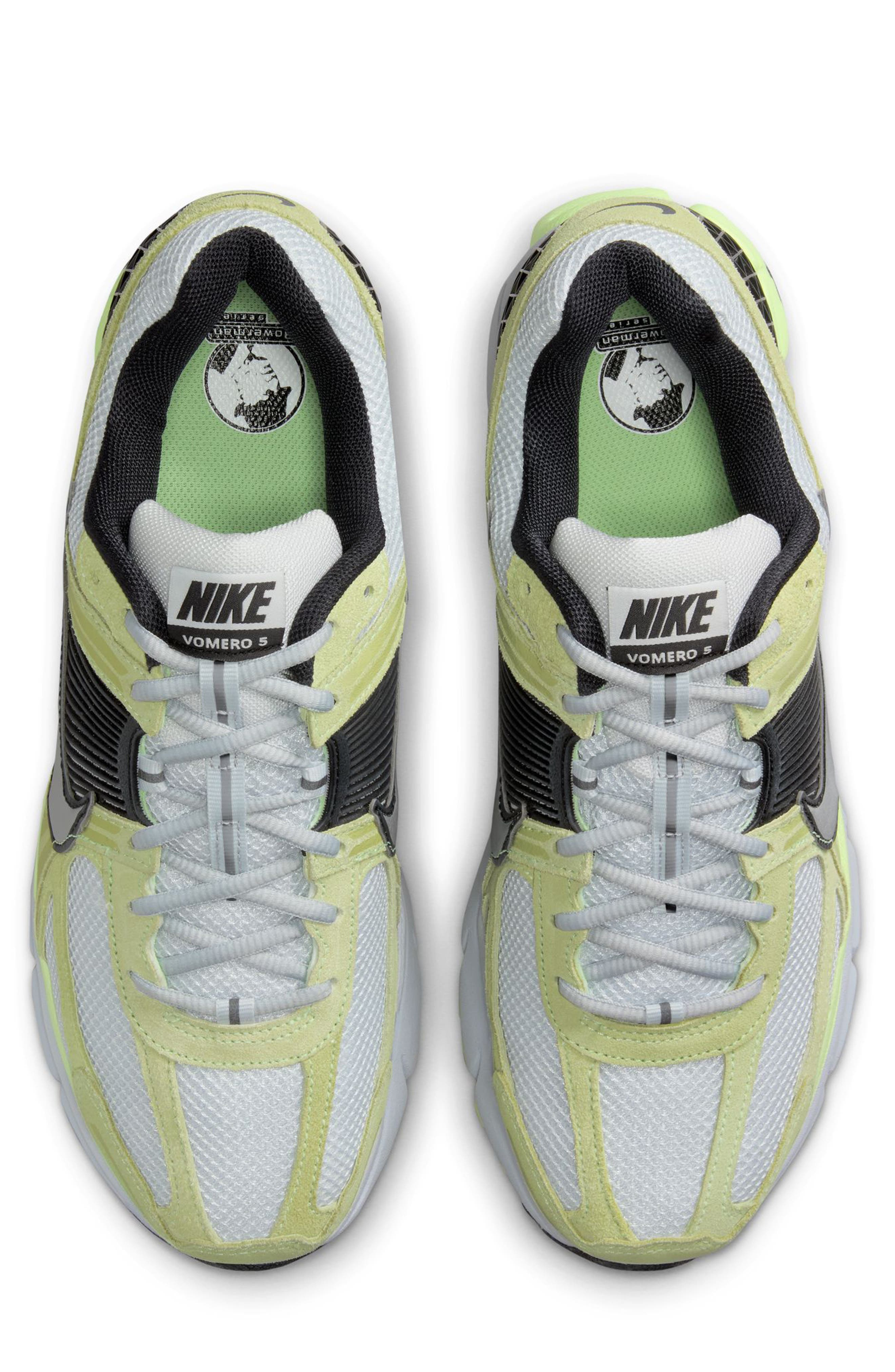 Nike Zoom Vomero 5 Premium Sneaker in Barely Volt/Pure Platinum at Nordstrom - 3