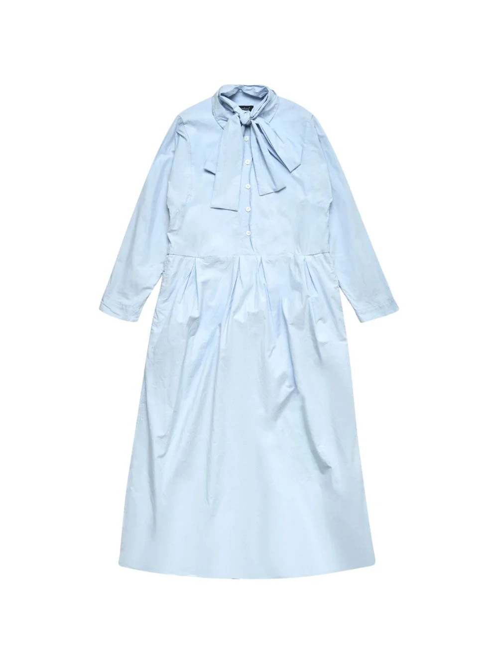 bow pleated midi dress - 1