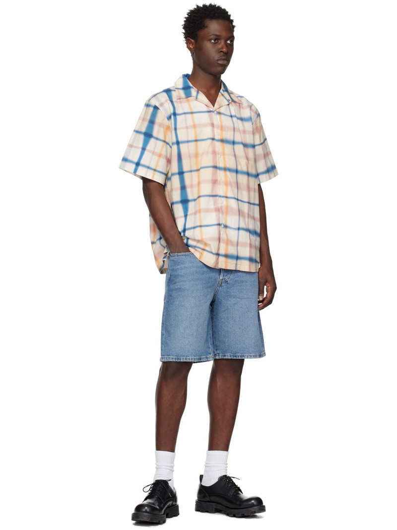 Diesel Blue Regular Denim Shorts outlook