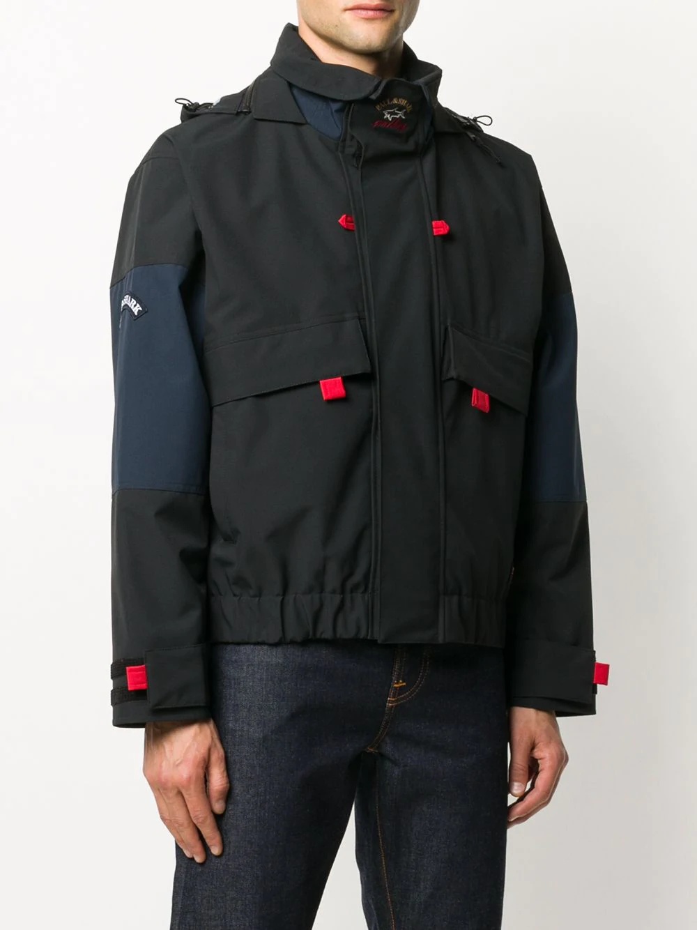 two-pocket hooded windbreaker - 3