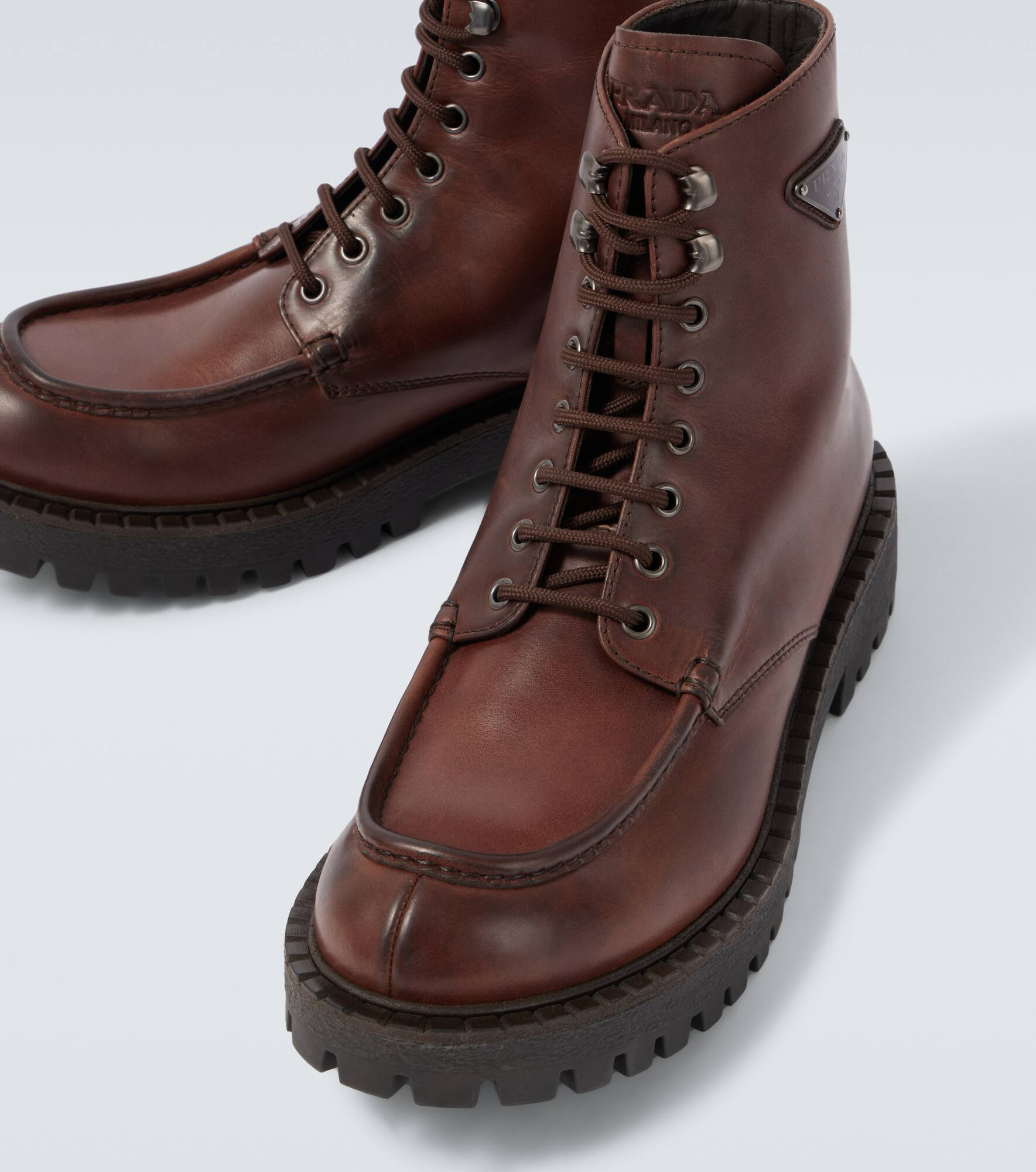 Leather ankle boots - 3
