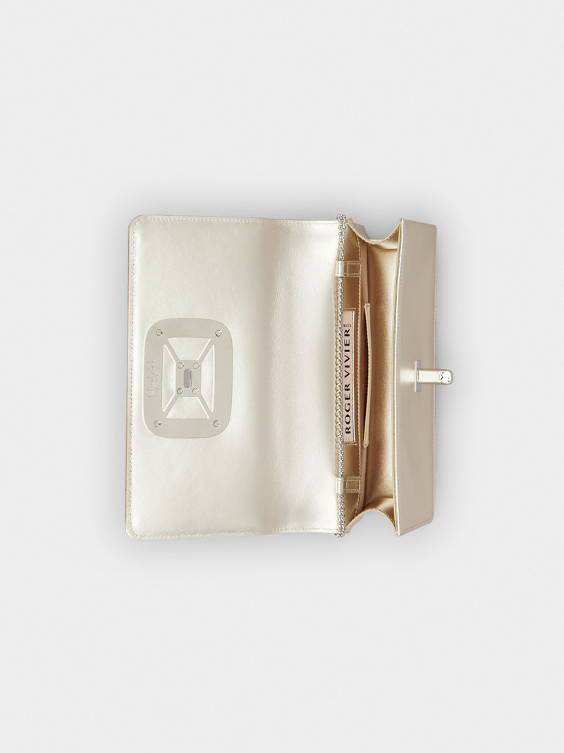 Viv' Choc Jewel Mini Bag in Leather 6