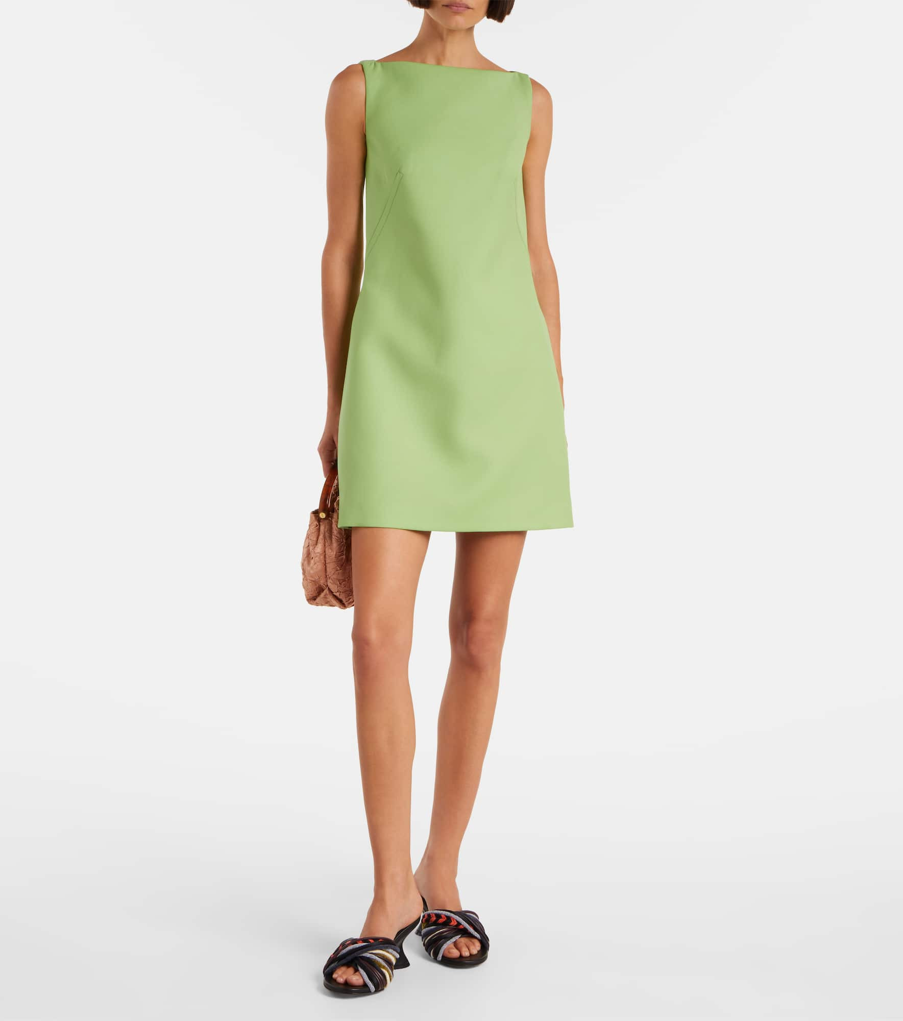 Rifer wool cady minidress - 2