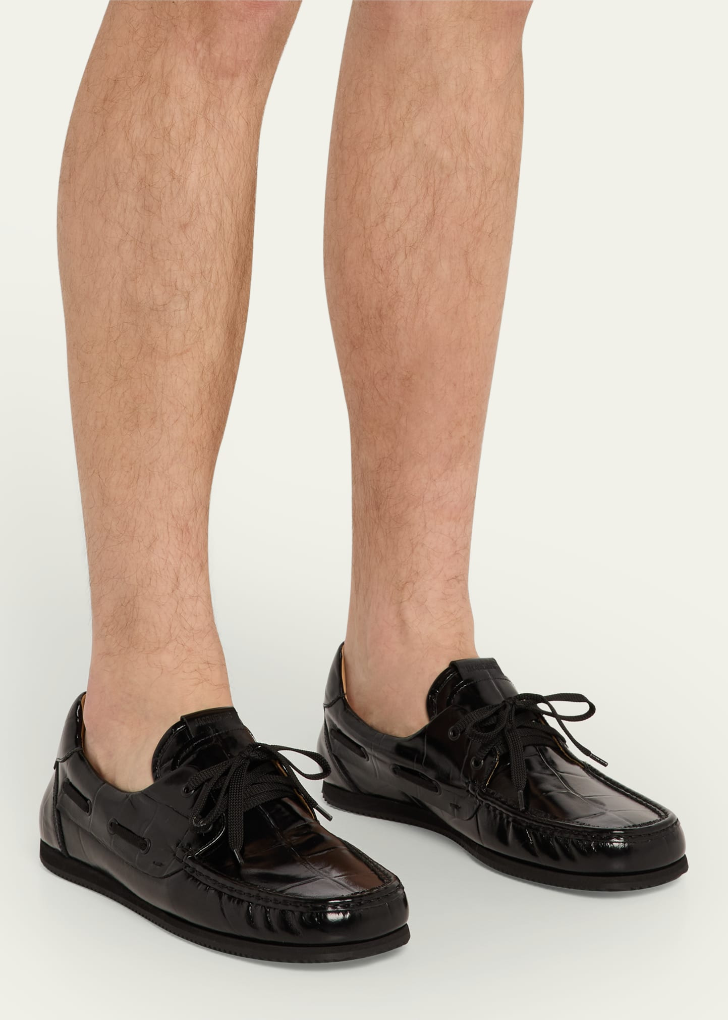 Men's Les Batto Calfskin Boat Shoes - 2