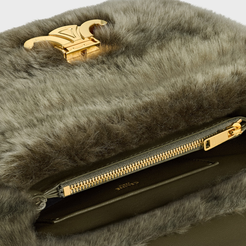 TEEN NINO BAG IN SHEARLING AND SUEDE CALFSKIN 4