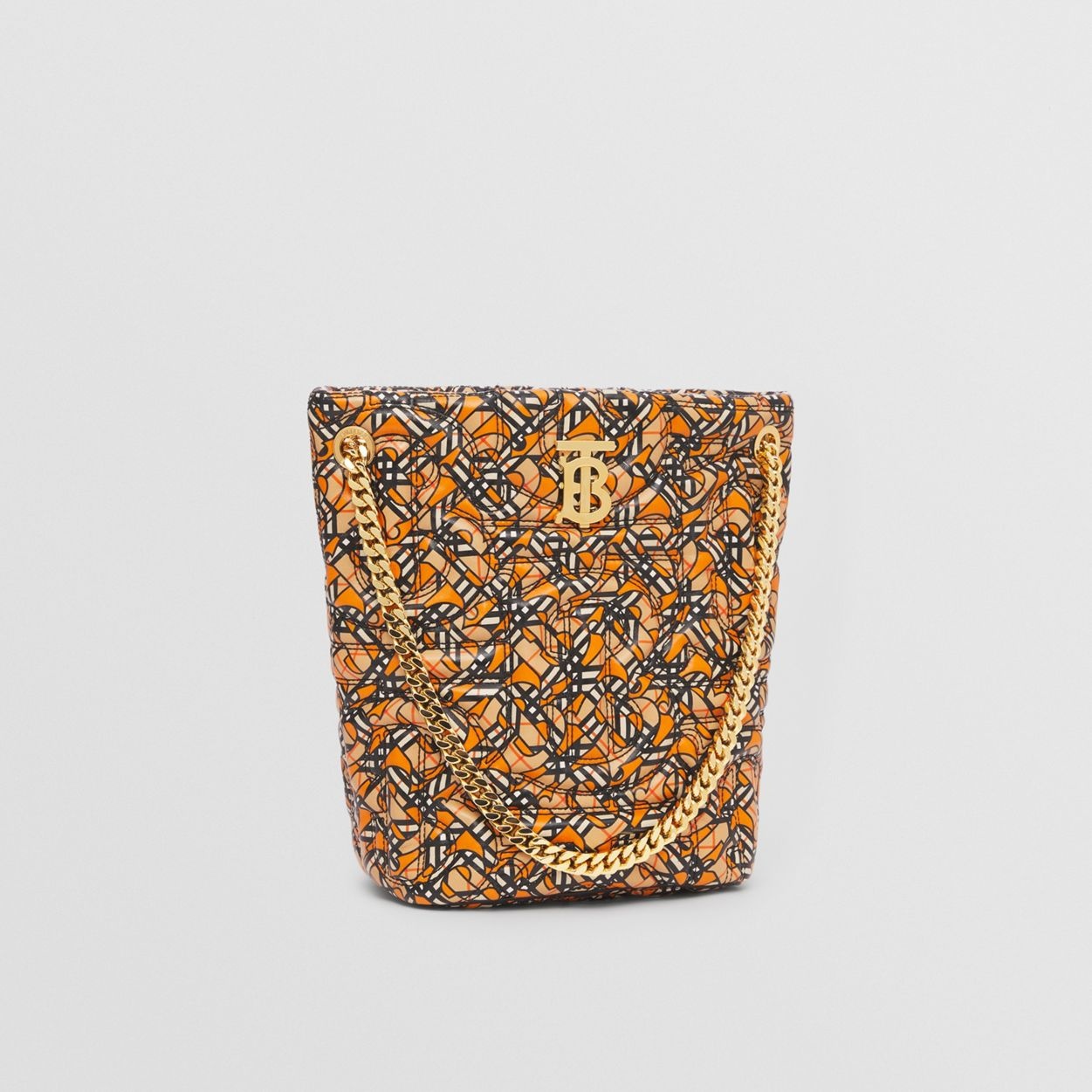 Small Monogram Quilted Lambskin Lola Bucket Bag - 7