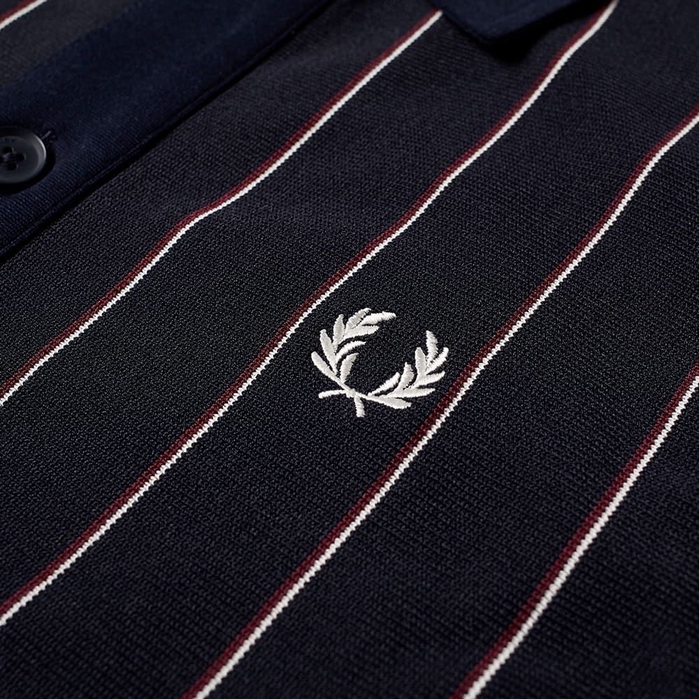 Fred Perry Knitted Panel Track Jacket - 2