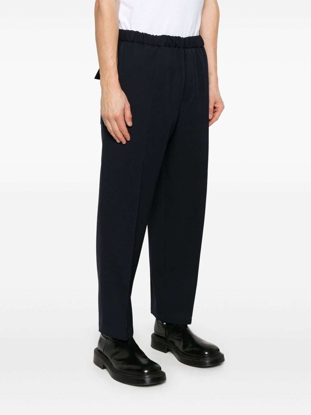 gabardine wool trousers - 3