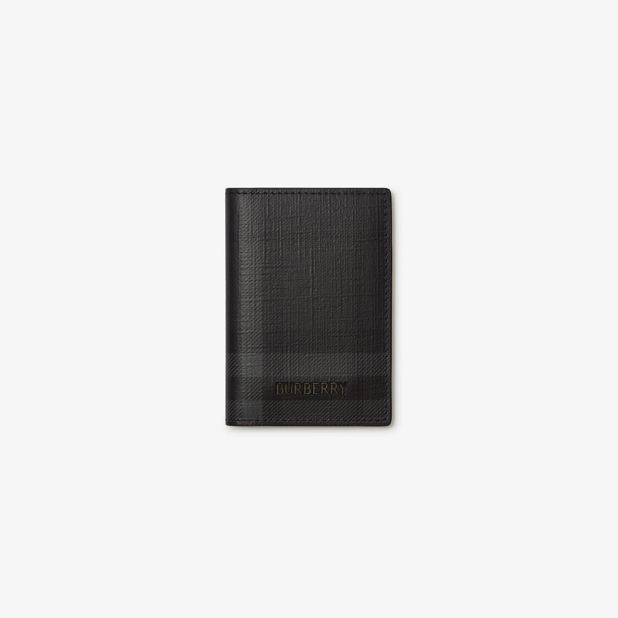 City Check Folding Card Case - 1