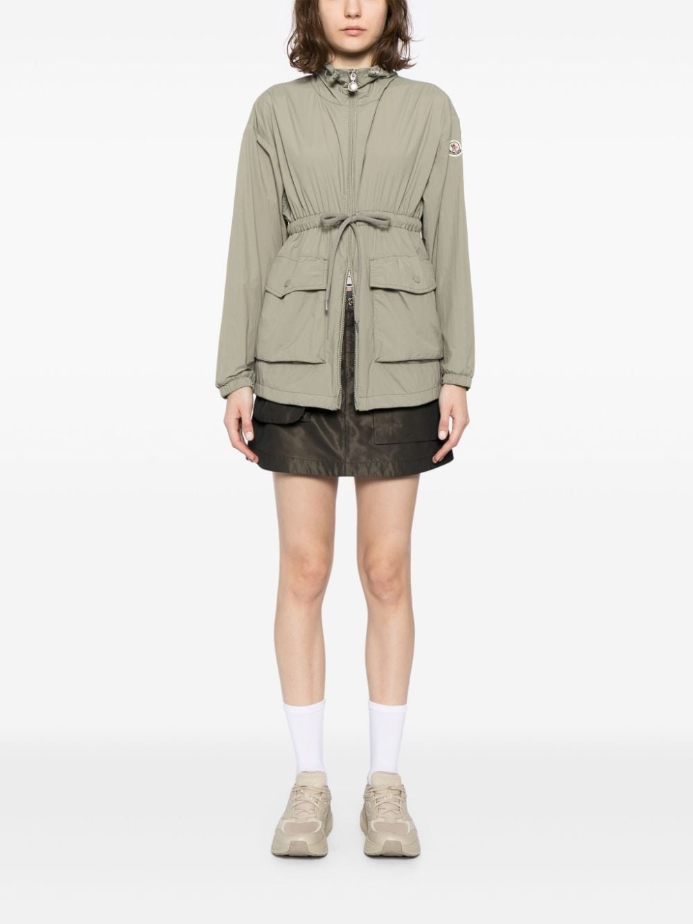Iadi logo-appliquÃ© parka - 2