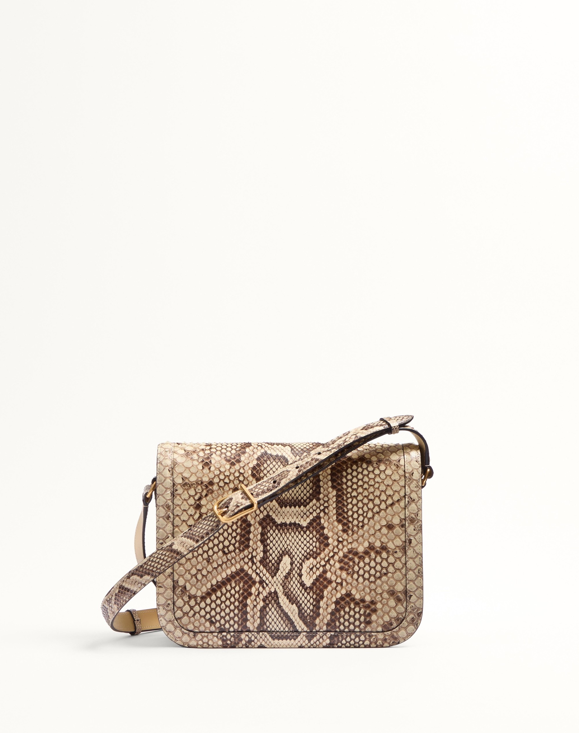 VALENTINO GARAVANI 9TO5 PYTHON SHOULDER BAG - 4