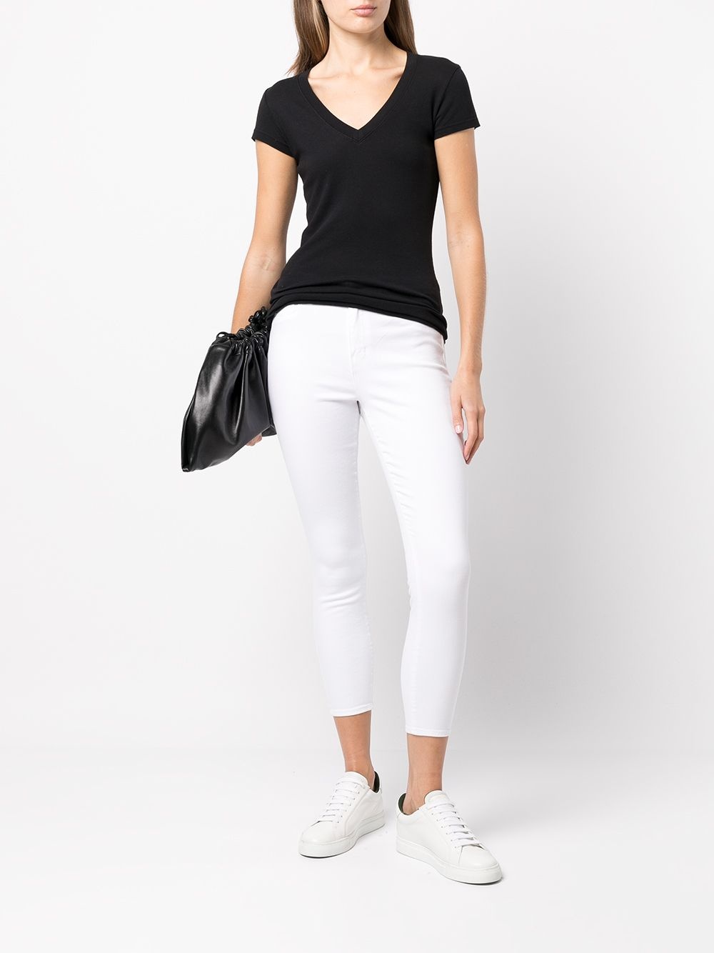 v-neck T-shirt - 2