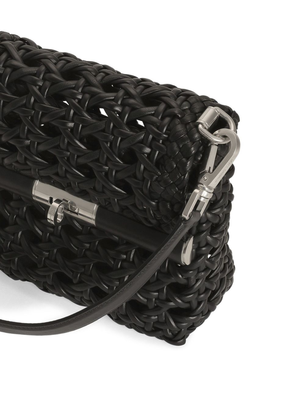 openwork shoulder bag - 7