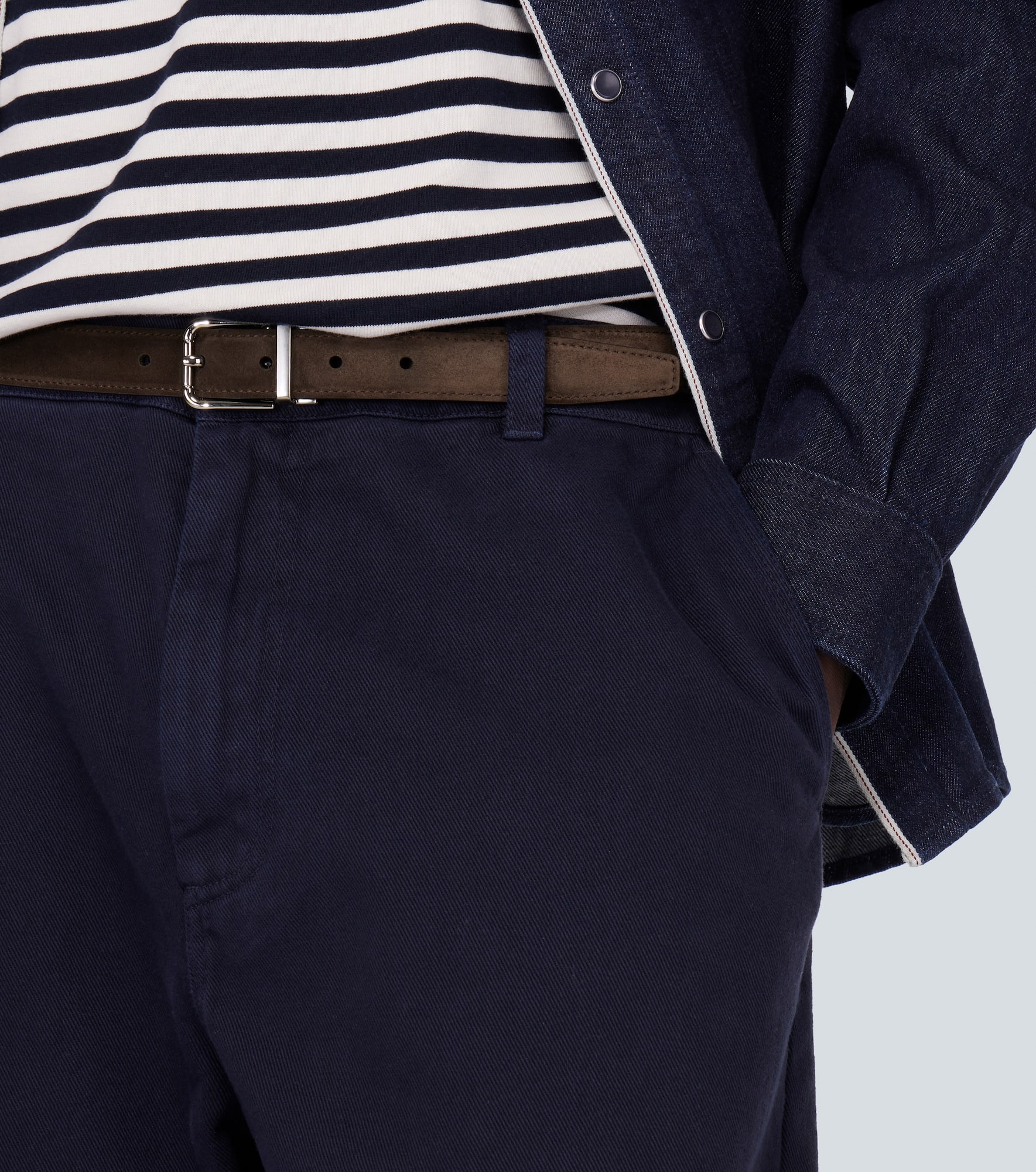 25mm suede belt - 3