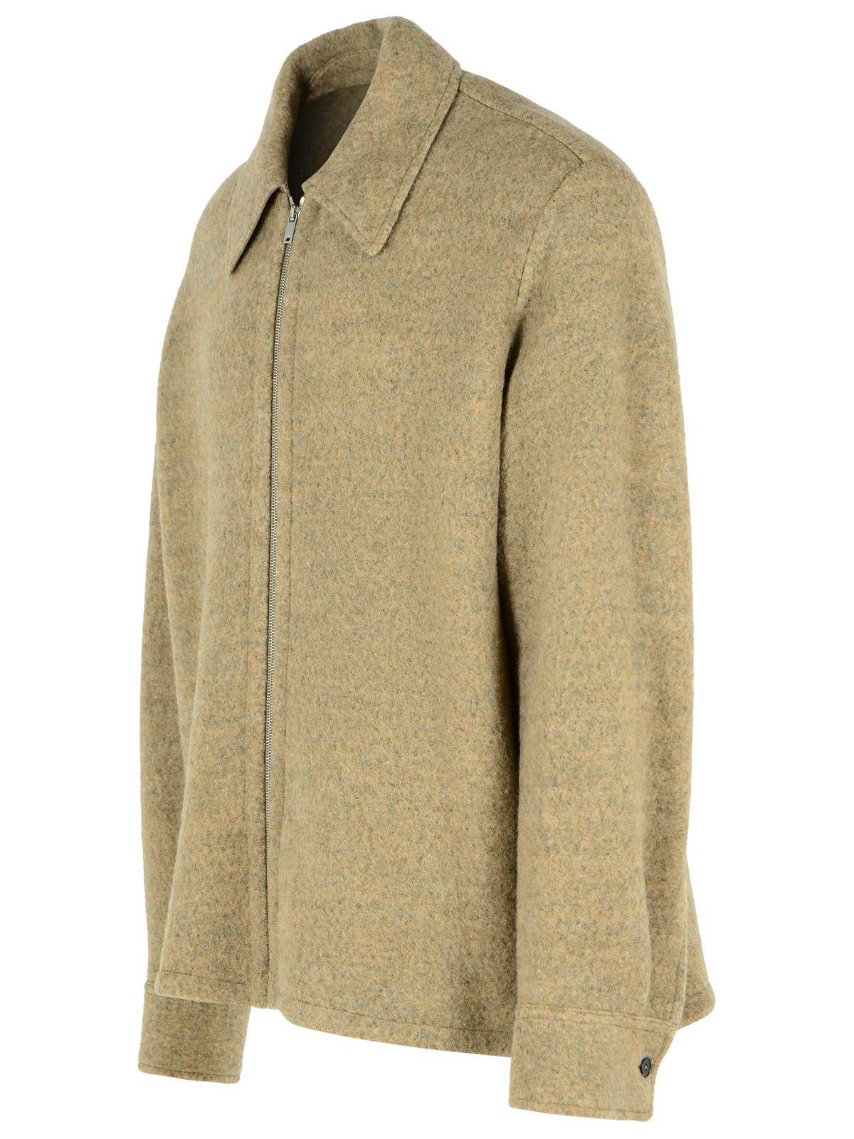 Jil Sander Beige Wool Blend Jacket Men - 2