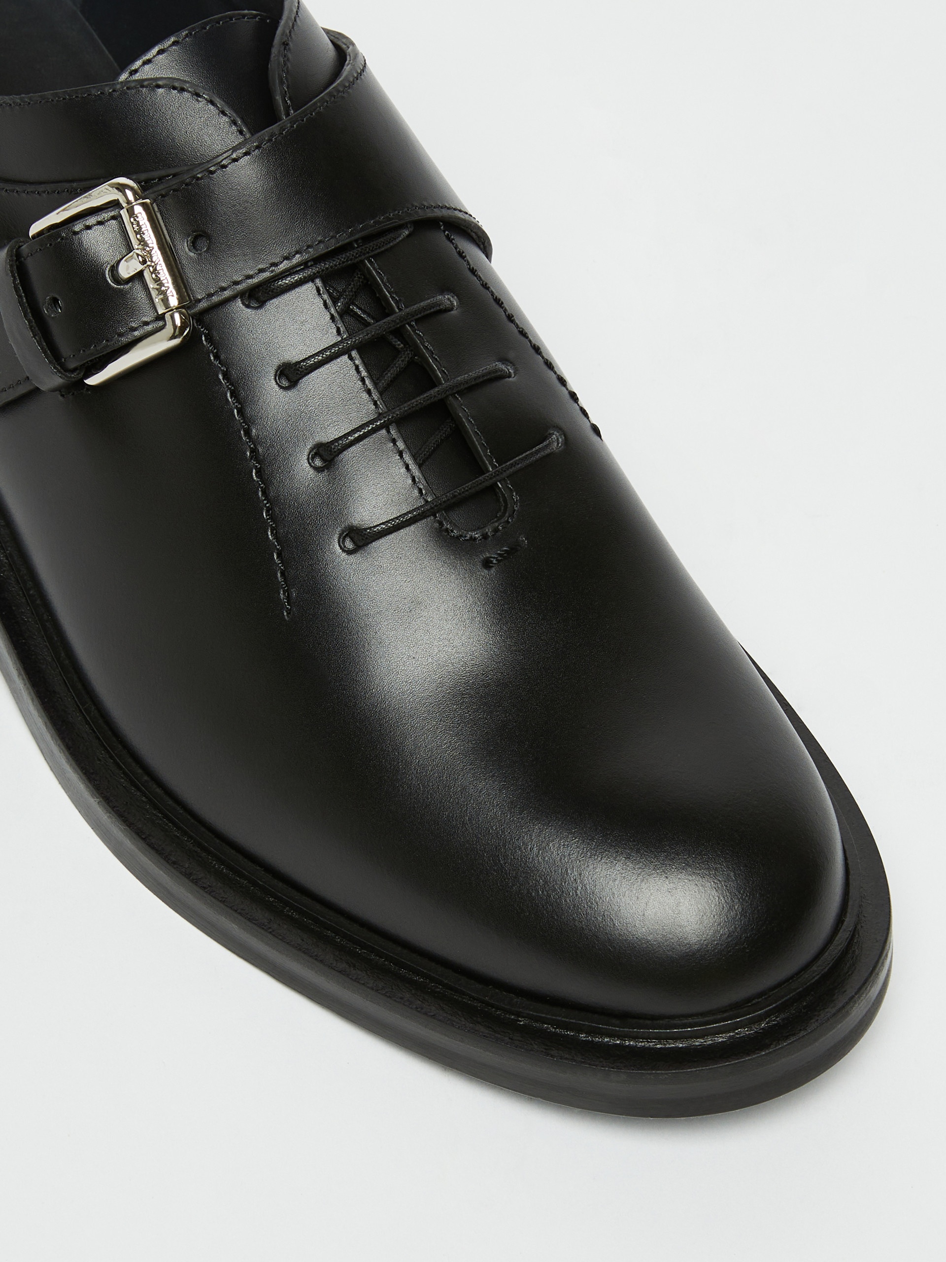 ENGLISHSHOE2 Lace-up shoes with leather buckle - 4