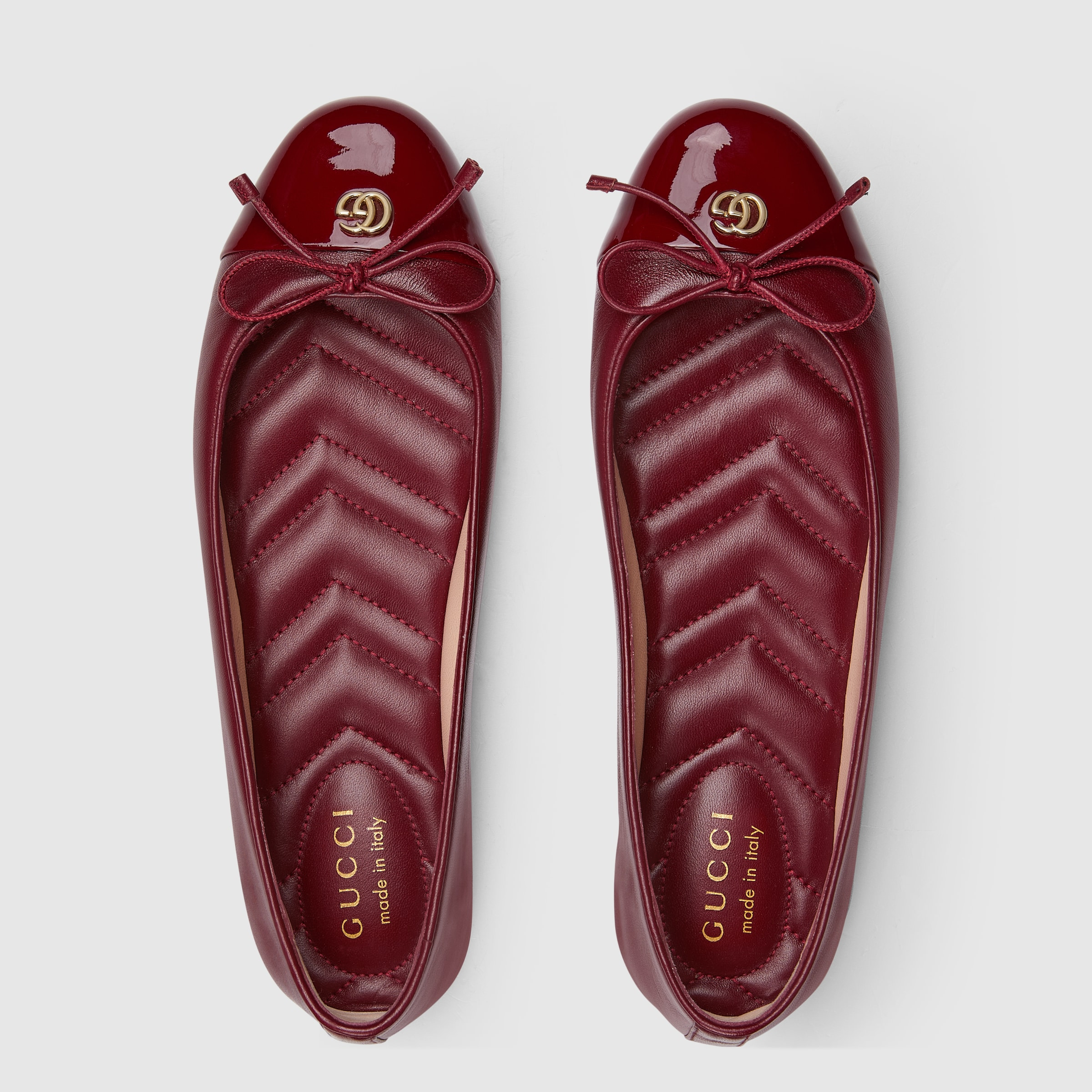 Women's ballet flat with Double G - 5