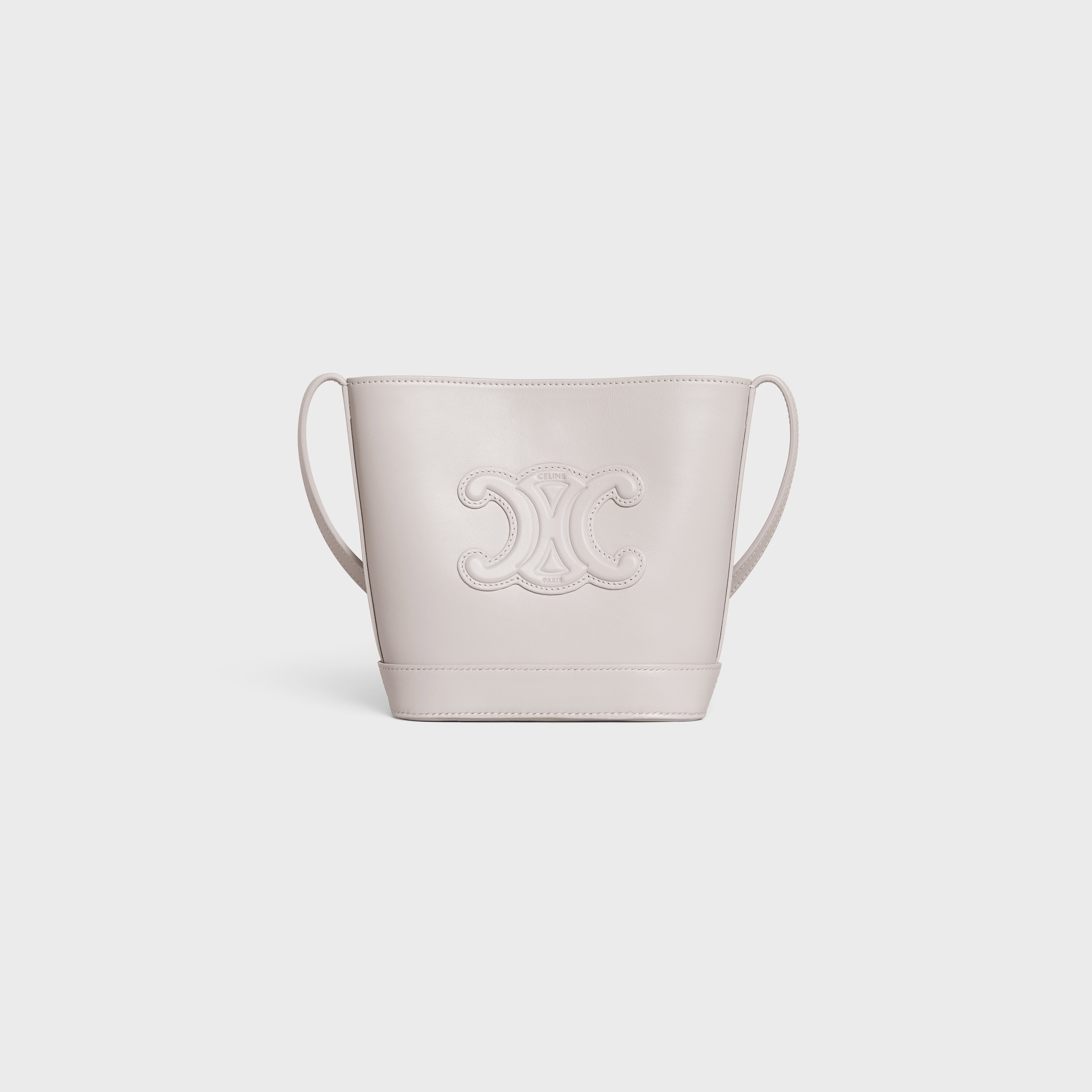 MINI BUCKET CUIR TRIOMPHE in SMOOTH CALFSKIN - 1