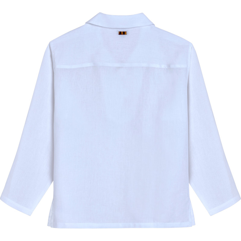 Vilebrequin Unisex Linen Peajacket Solid- Vilebrequin x Ines de la Fressange outlook