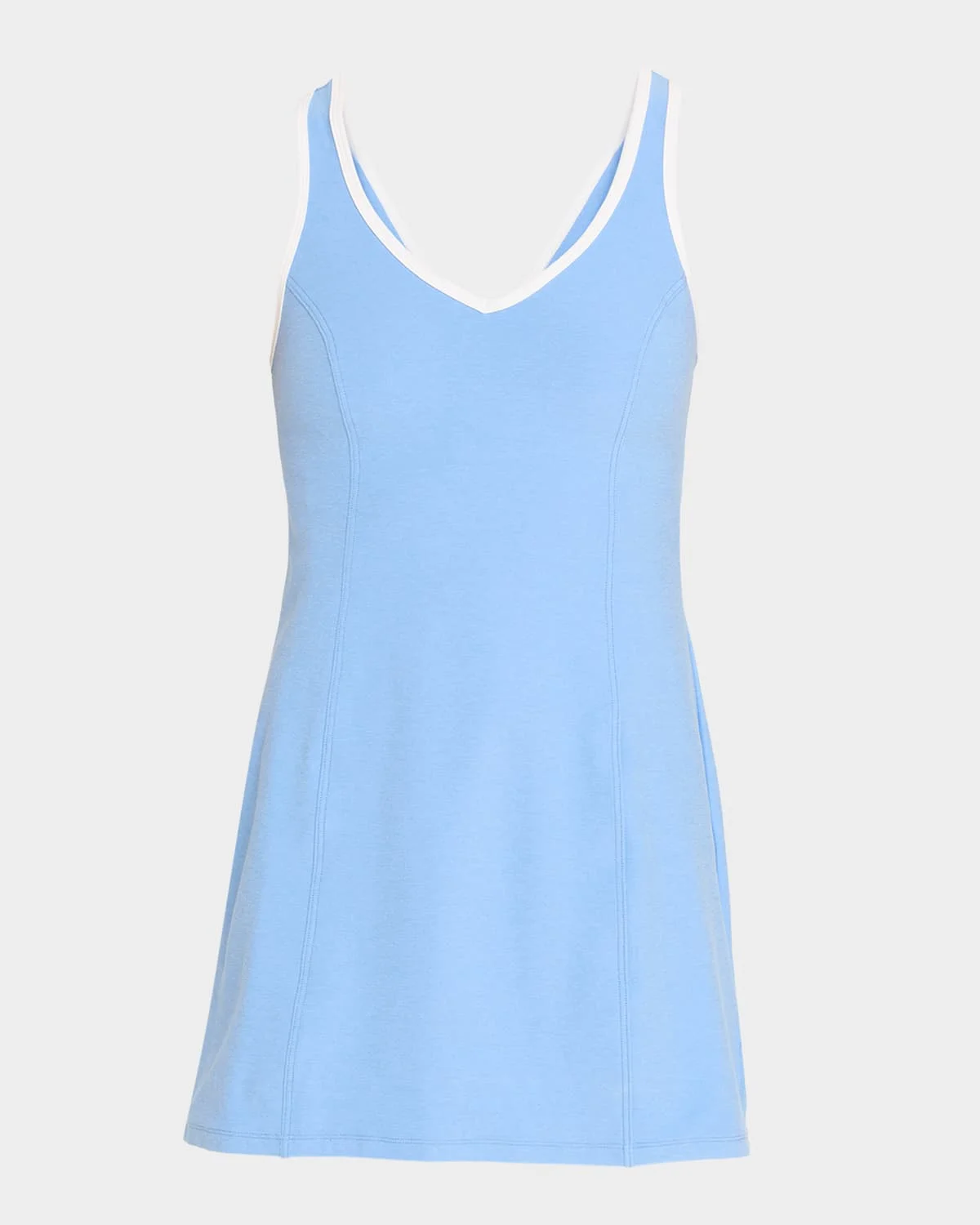 Spacedye Contrast-Trim Active Dress - 1