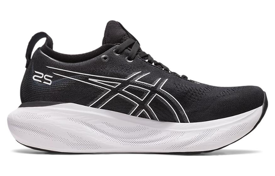 (WMNS) ASICS Gel Nimbus 25 'Black Pure Silver' 1012B356-001 - 2