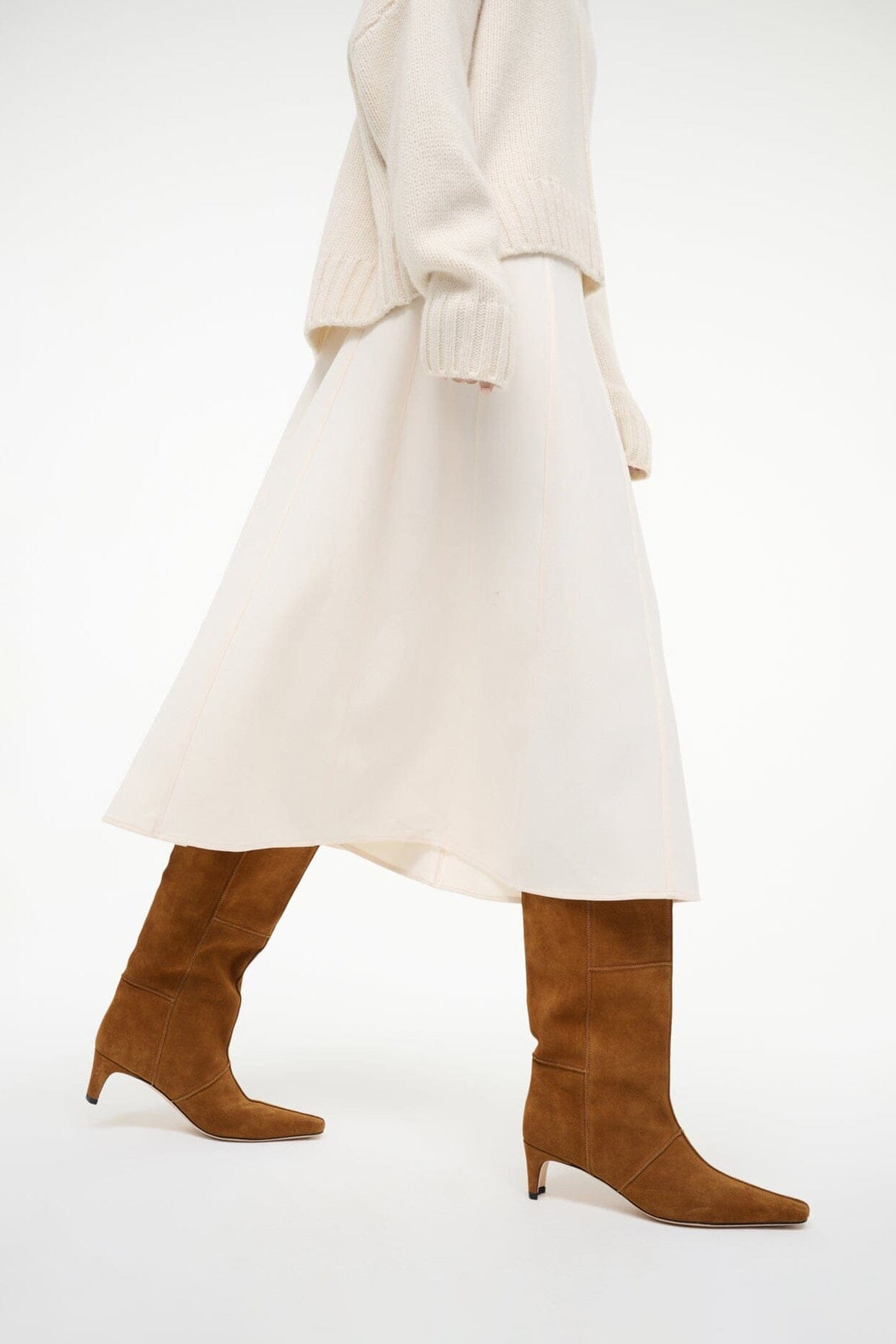 STAUD WALLY BOOT TAN SUEDE - 2