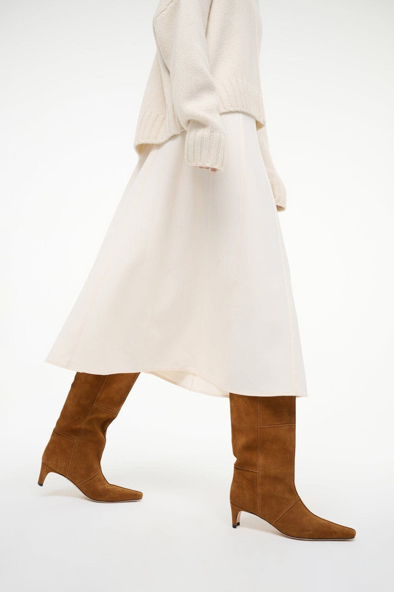STAUD STAUD WALLY BOOT TAN SUEDE outlook