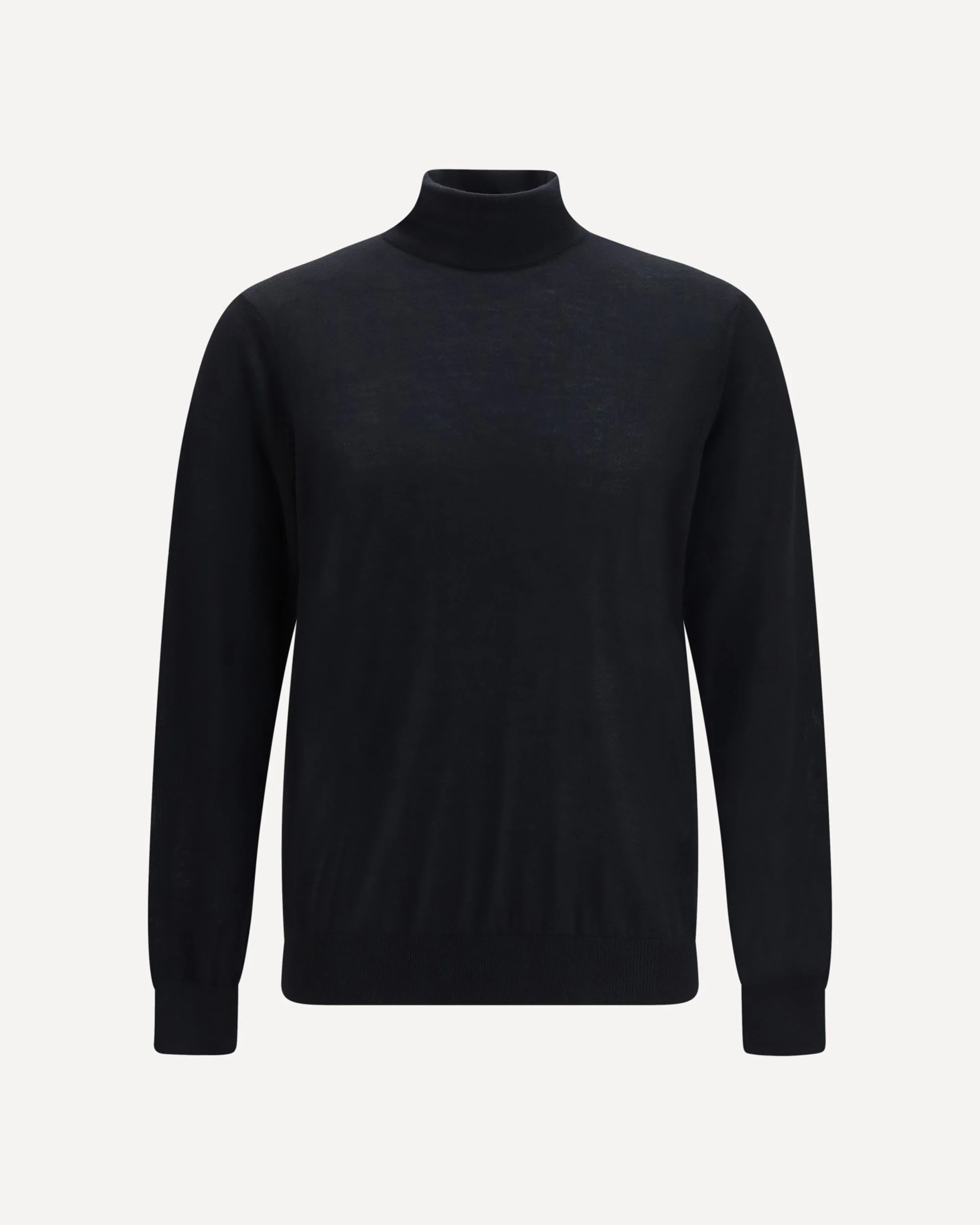 Sweater with high collar in cashmere - 1
