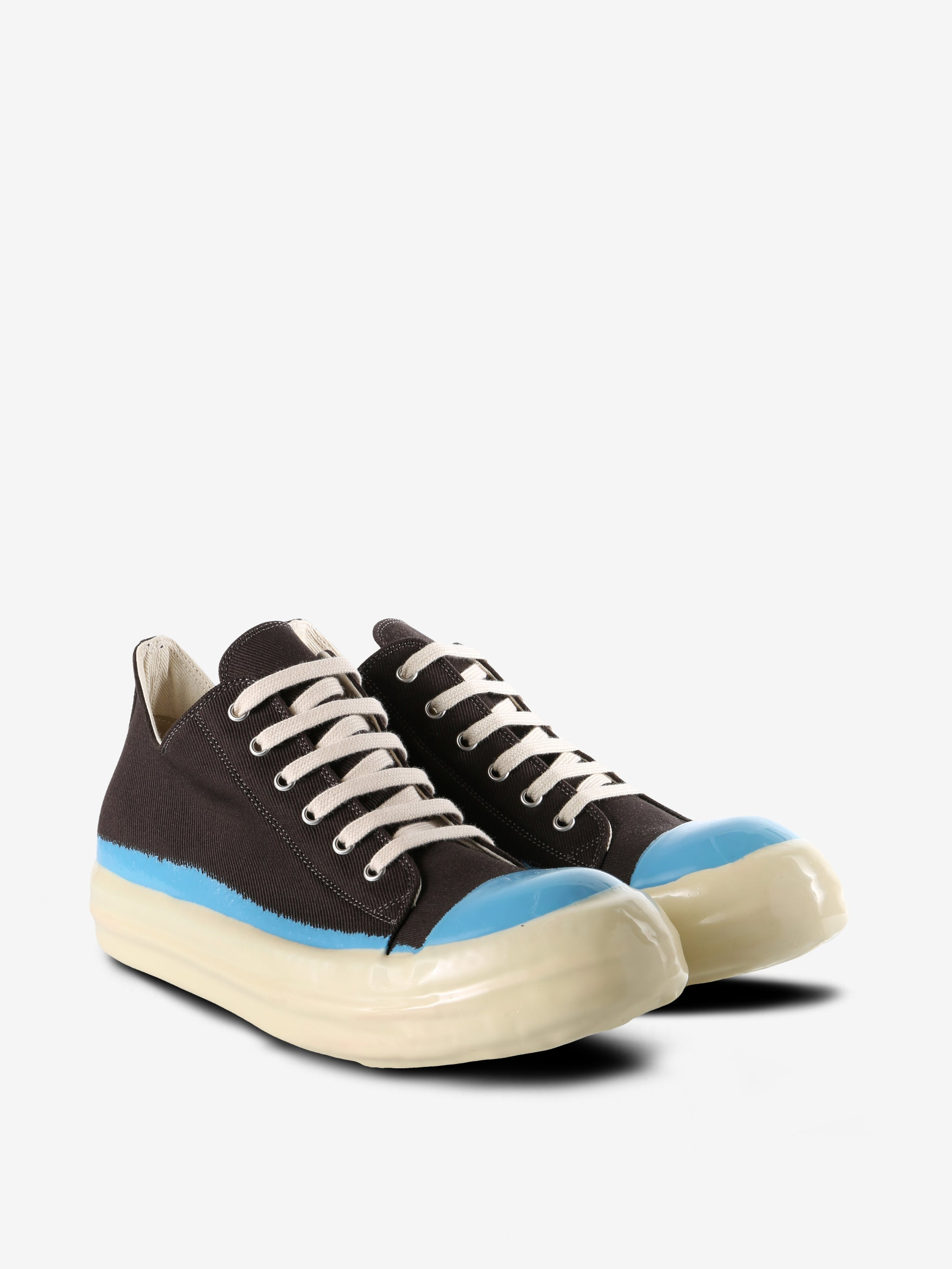 RICK OWENS DRKSHDW - Men Scarpe In Denim Low Sneaks - 2