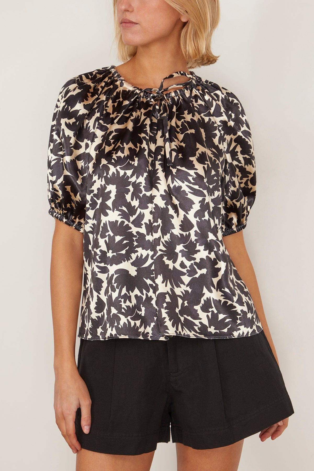 Neema Top in Raven - 4