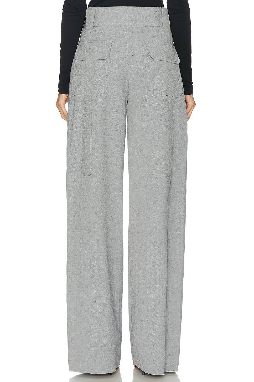 Wide Leg Trouser - 4