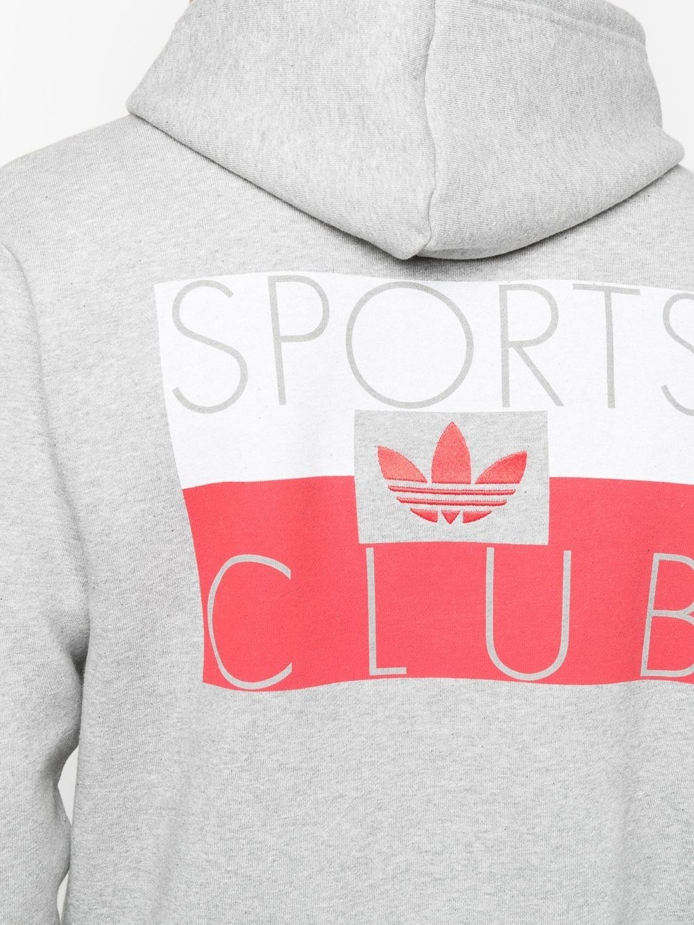 Sports Club embroidered-logo hoodie - 5