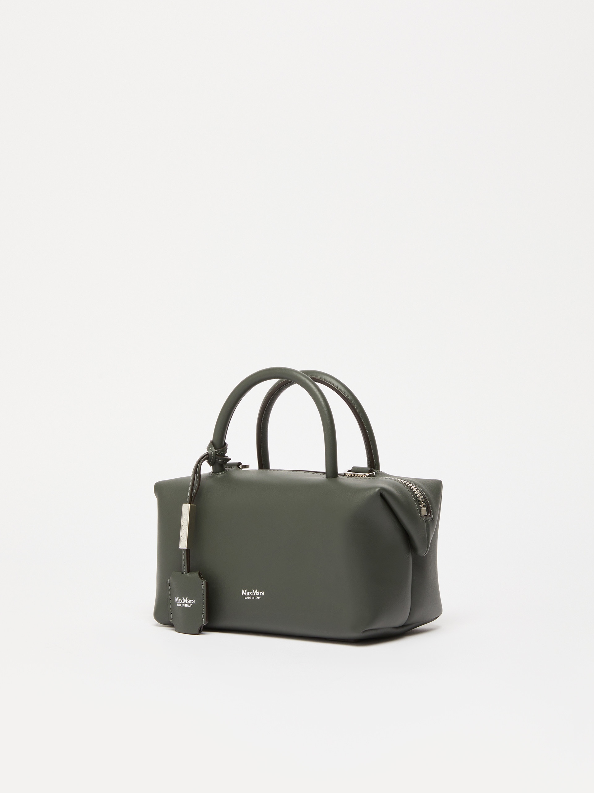HOLDALLS Small shiny leather satchel bag - 2